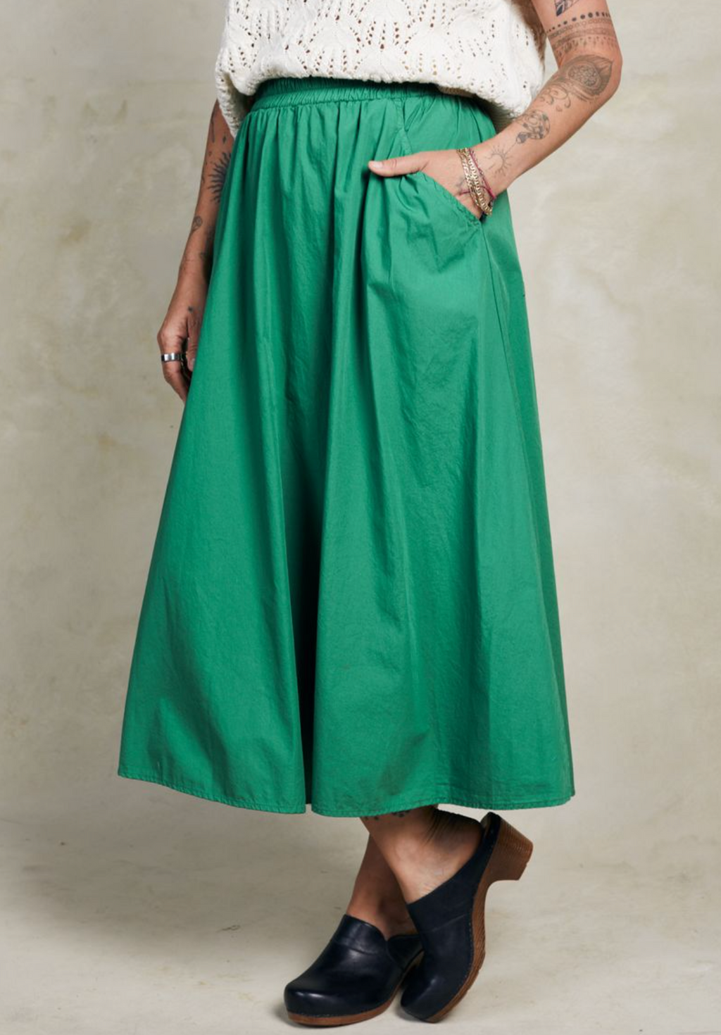 Fawn Skirt Poplin