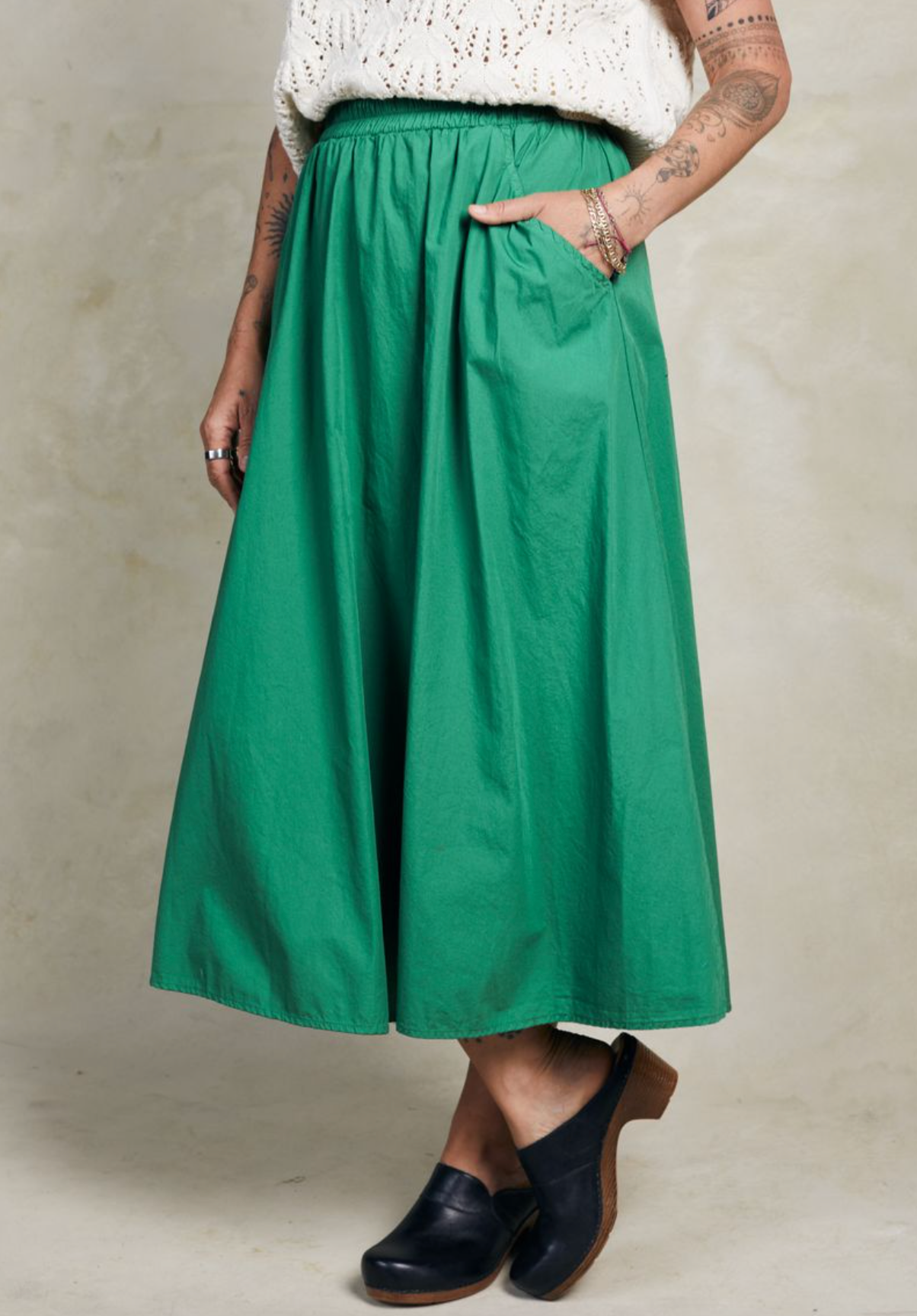 Fawn Skirt Poplin