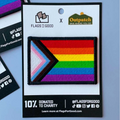 Progress Pride Flag Patch