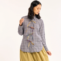 Alma Shirt - Kelp Chex