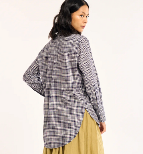 Alma Shirt - Kelp Chex