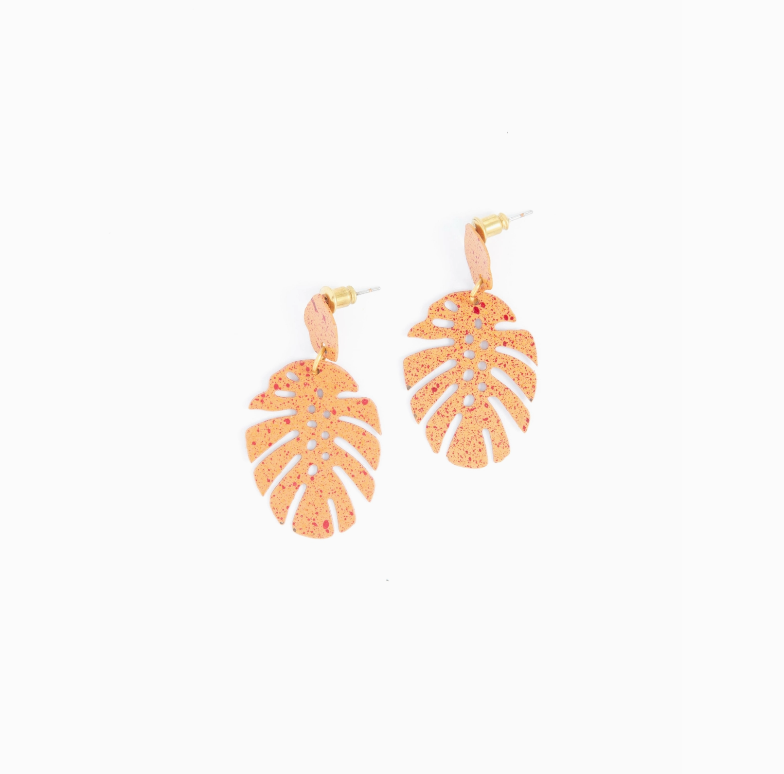 Monstera Studs