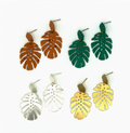 Monstera Studs