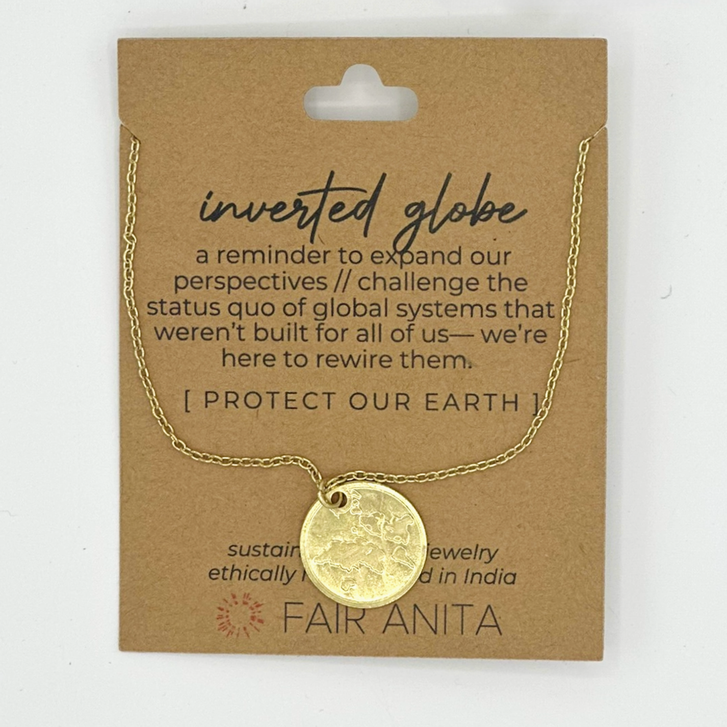 Globe Pendant Necklace