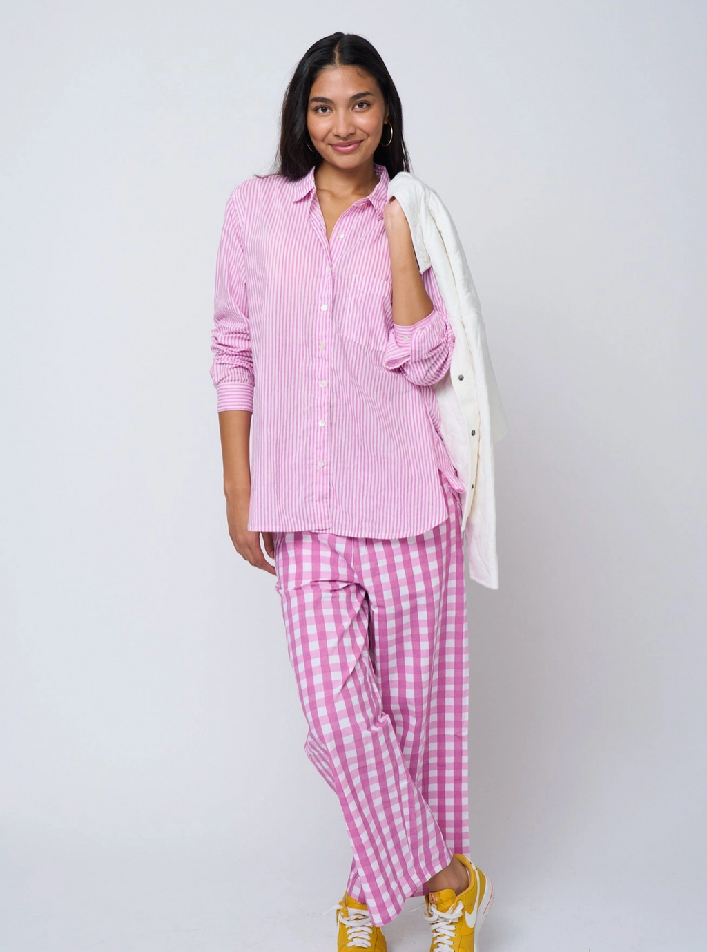 Good Boyfriend Shirt - Dahlia Stripe