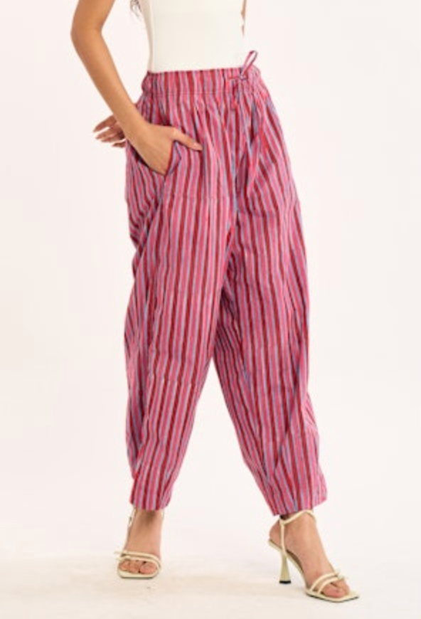 Cairo Pants - Iris Stripe