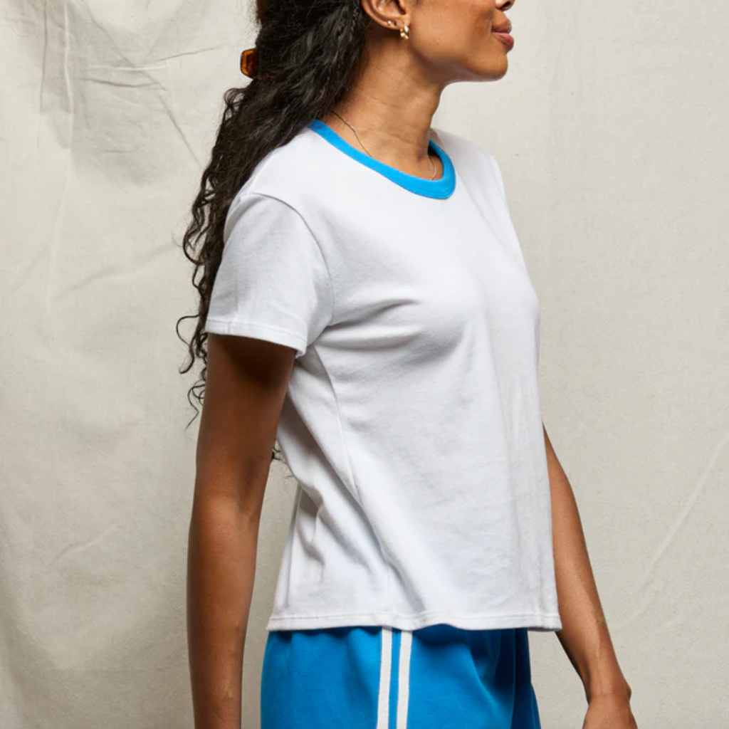 Billie Ringer Crew Tee