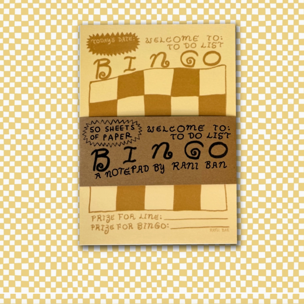 Bingo Notepad