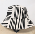 Worn Black Brush Bucket Hat