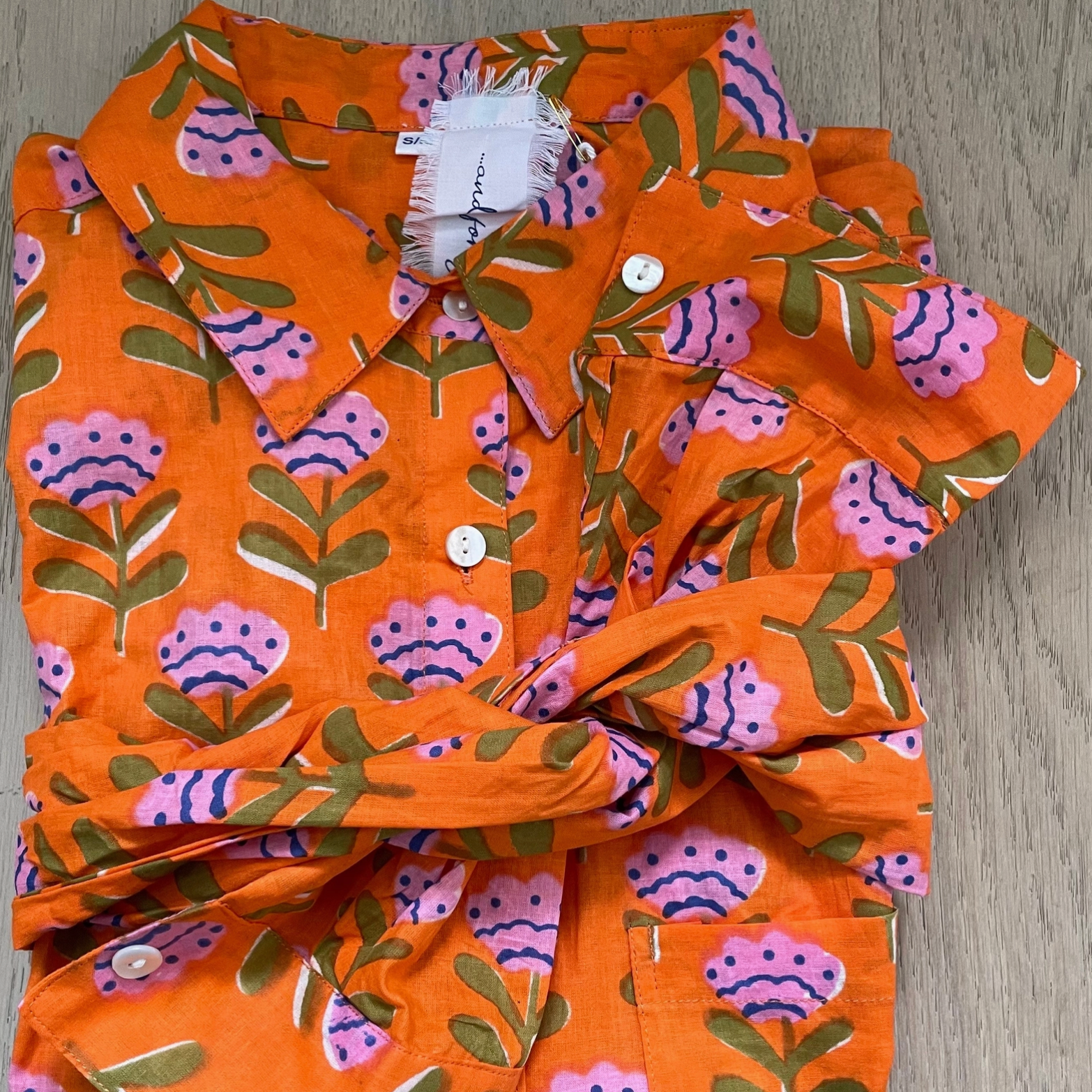 Good Boyfriend Shirt - Netherlands Tulip Tangerine