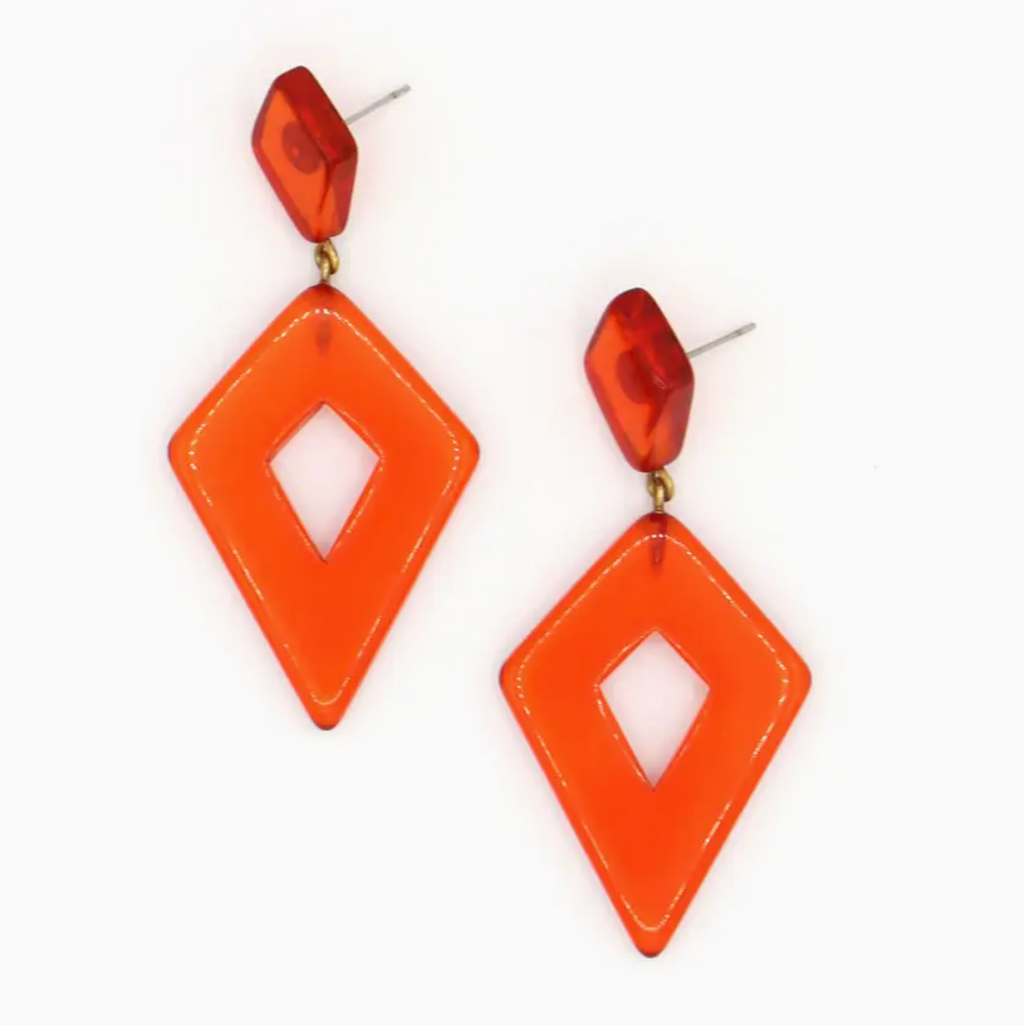 Clementine Rhombus Earrings