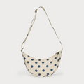 Moon Sling Bag - Indigo Dot