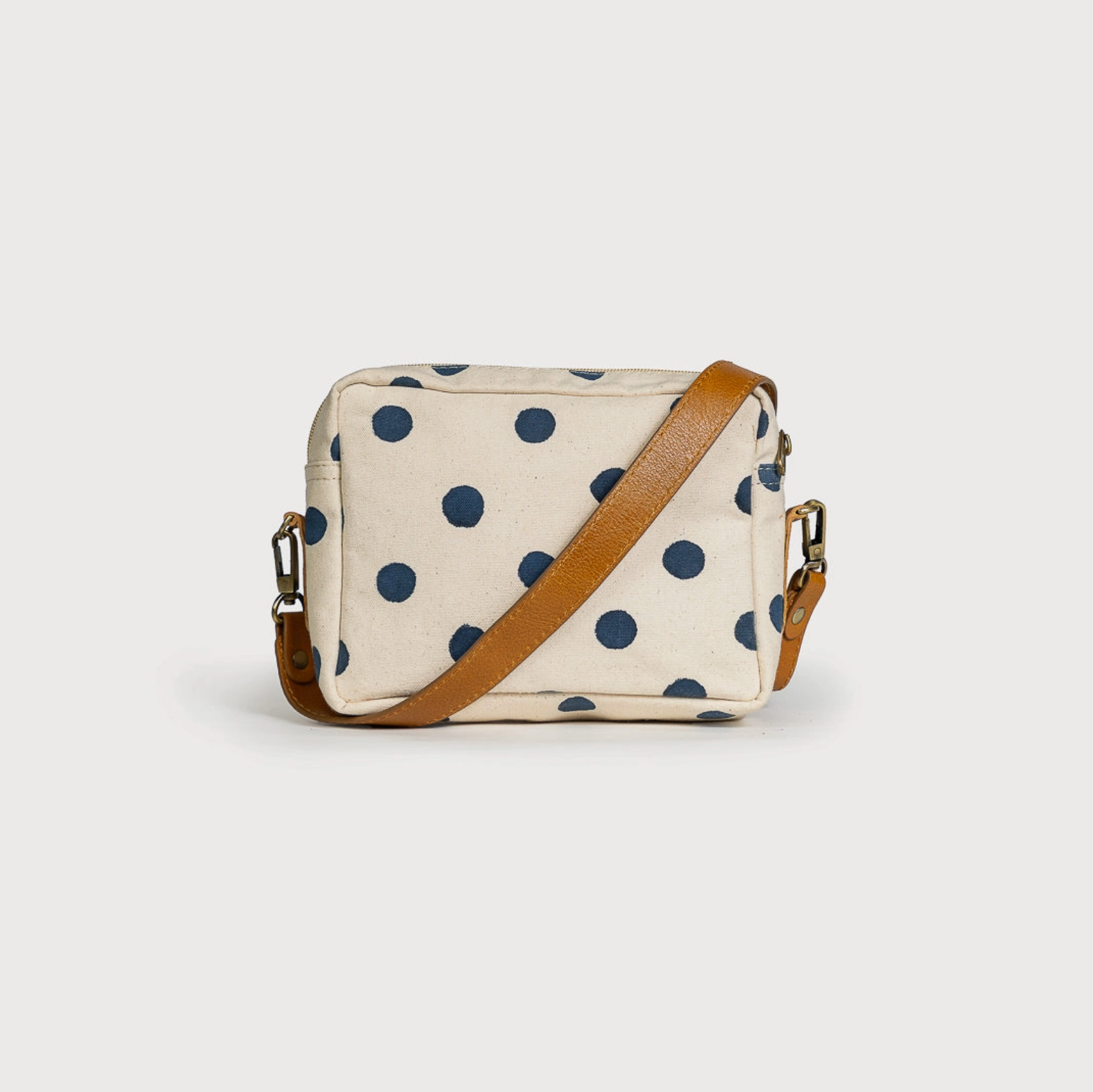 Camera Bag - Indigo Dot