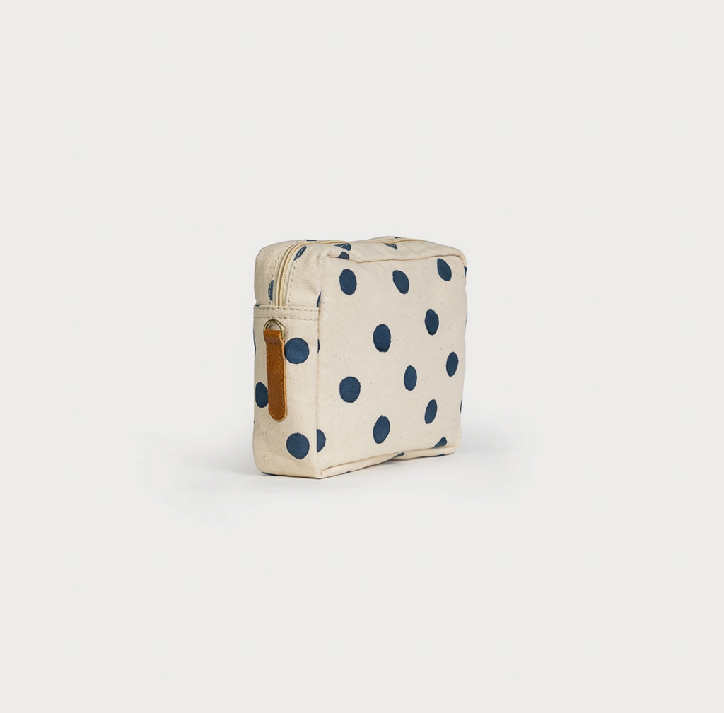 Camera Bag - Indigo Dot