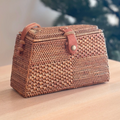 Maya Rattan Crossbody Bag