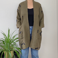 Olive Linen Jacket