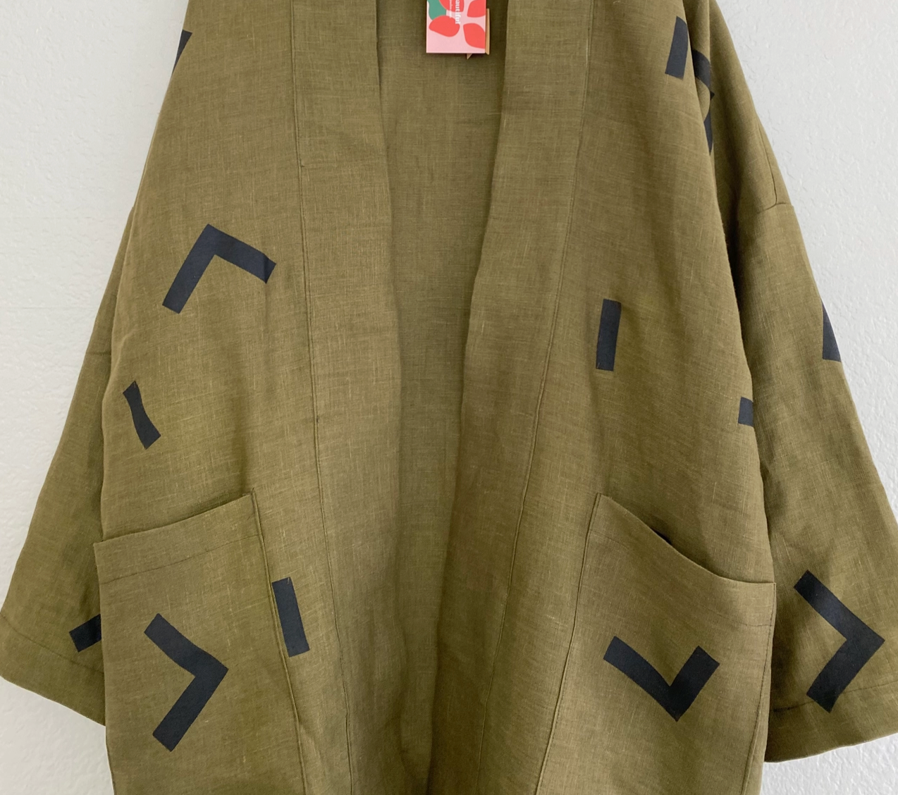 Olive Linen Jacket