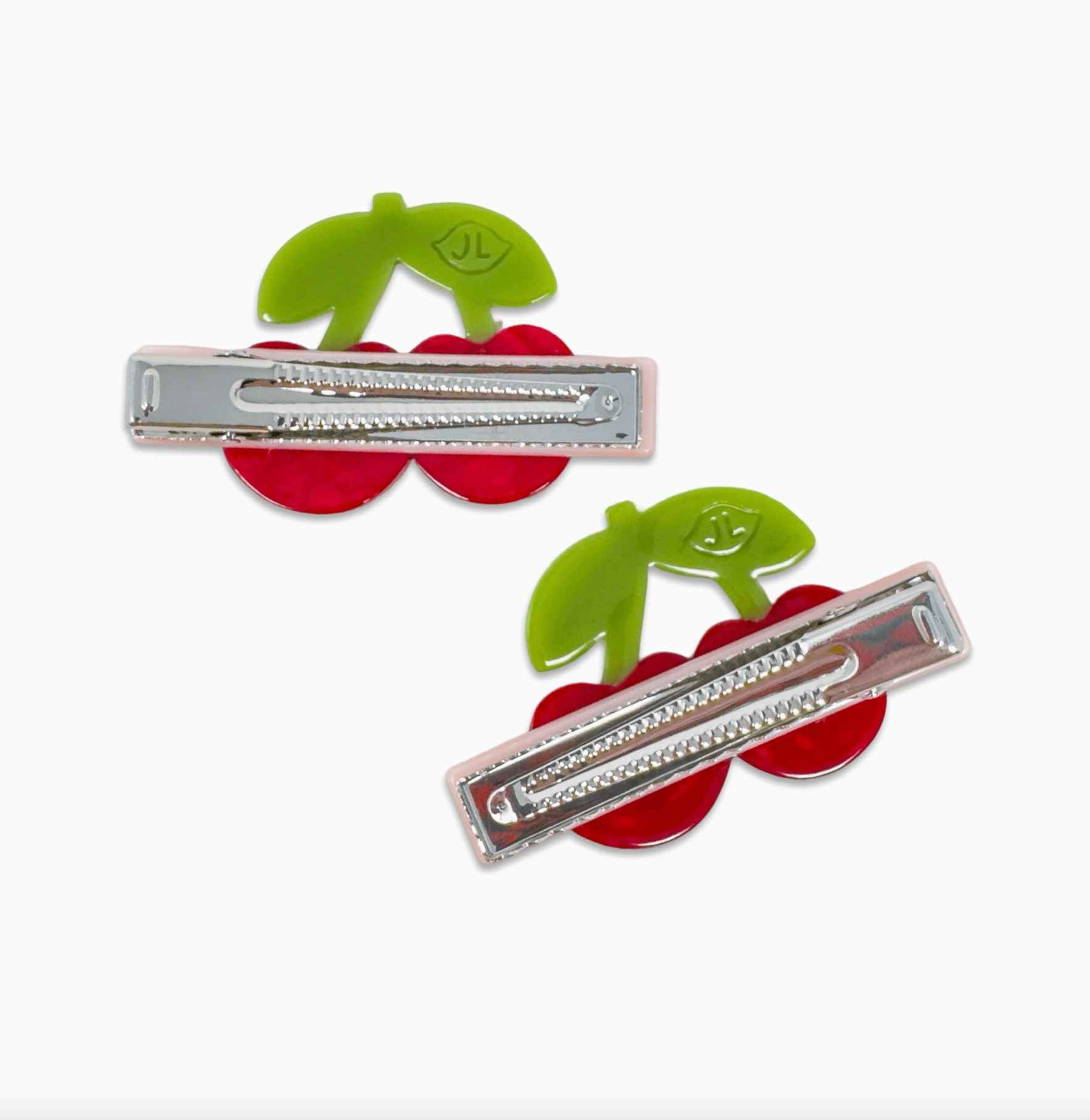 Cherries Alligator Hair Clip Set