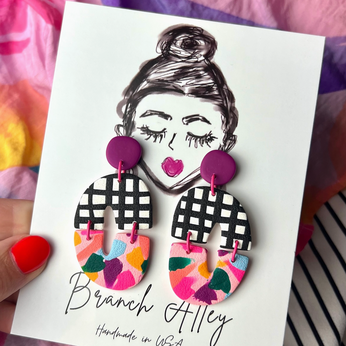Gloria Clay Earrings