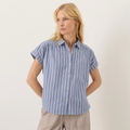 All Day Poplin Easy Shirt - Berkeley Stripe