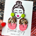 Gloria Wild Summer Clay Earrings