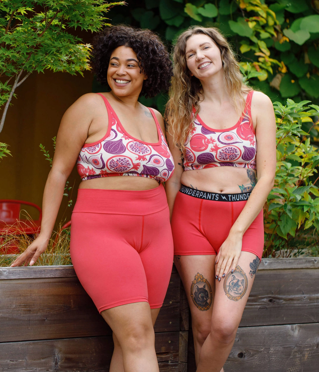 Thunderpants Bike Shorts - Pomegranate