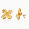 Dogwood Flower Stud Earrings
