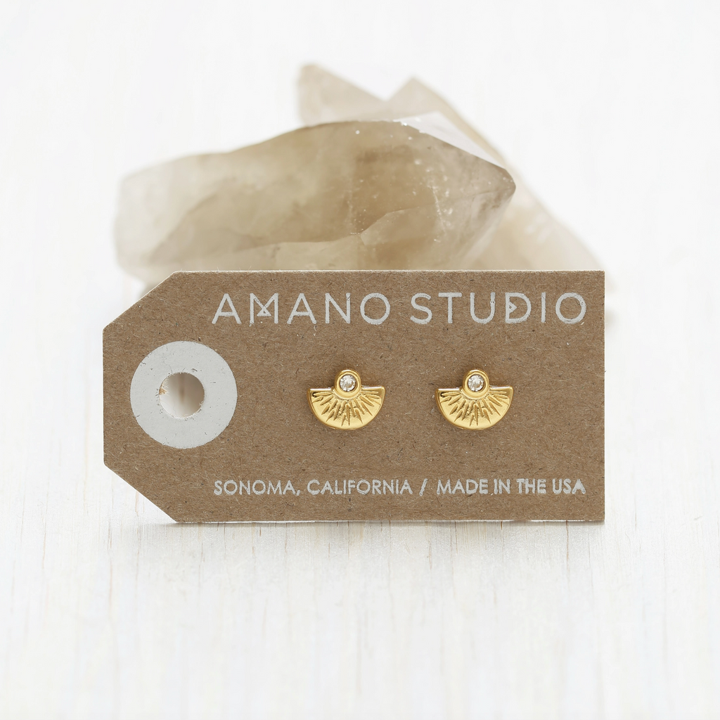 Sunset Stud Earrings