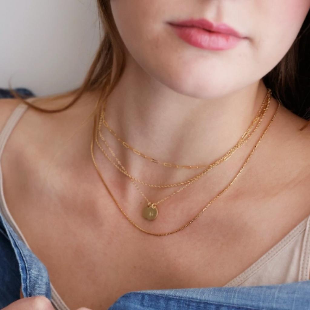 Trendy Nixi Paperclip Necklace