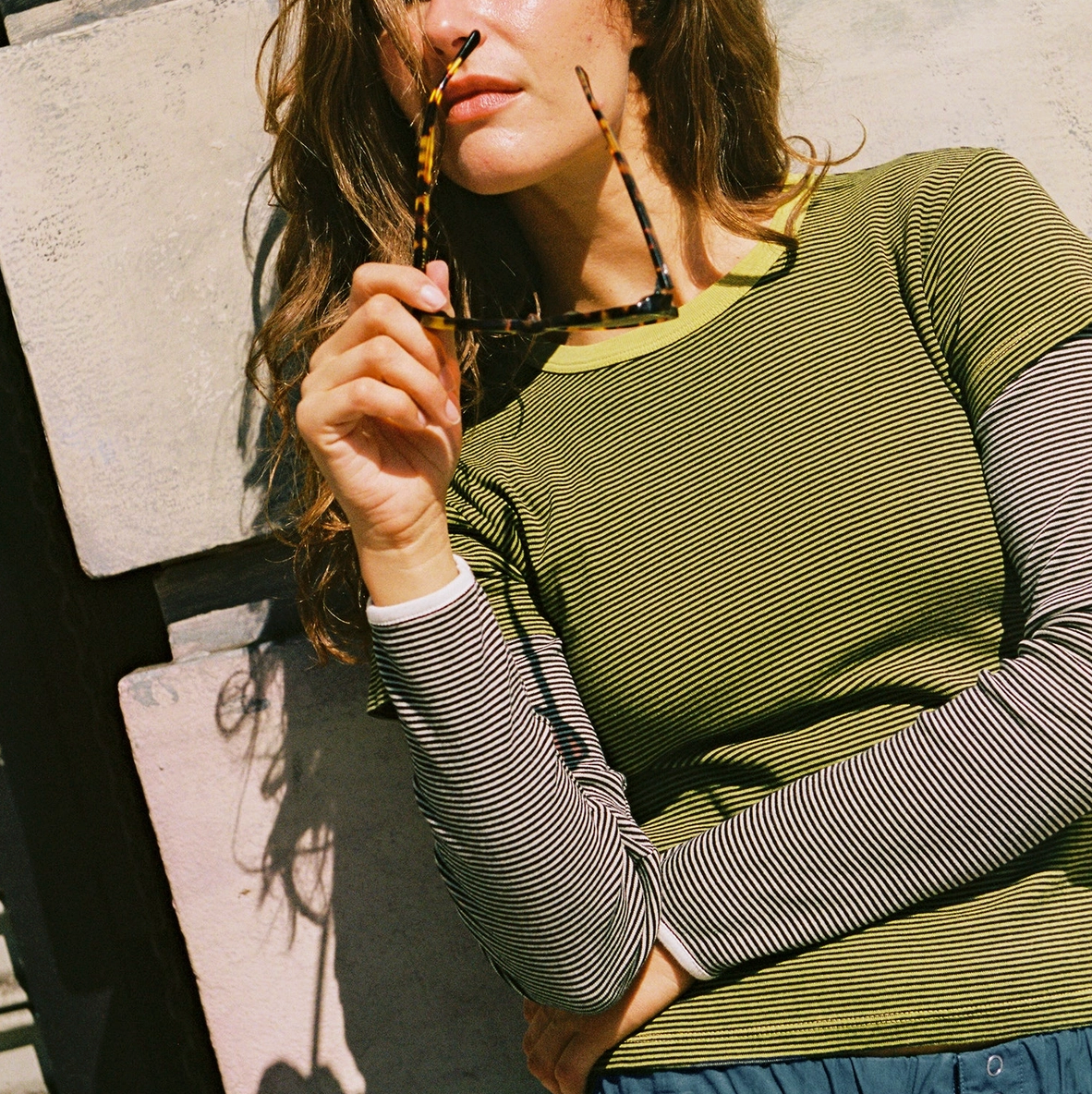 Striped Ringer Tee