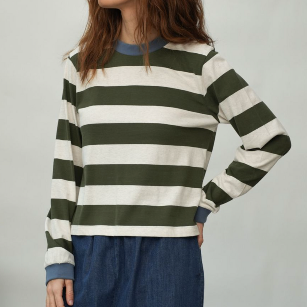 Sierra-Sue Contrast Crew