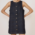 Laude Sleeveless Shirt Dress