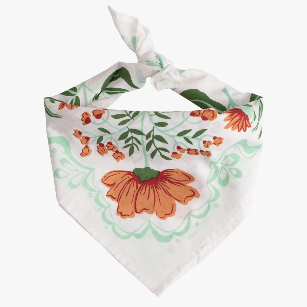 22" Flora Bandana 031