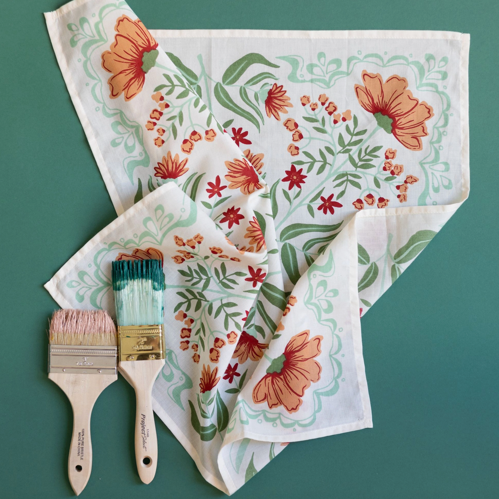 22" Flora Bandana 031