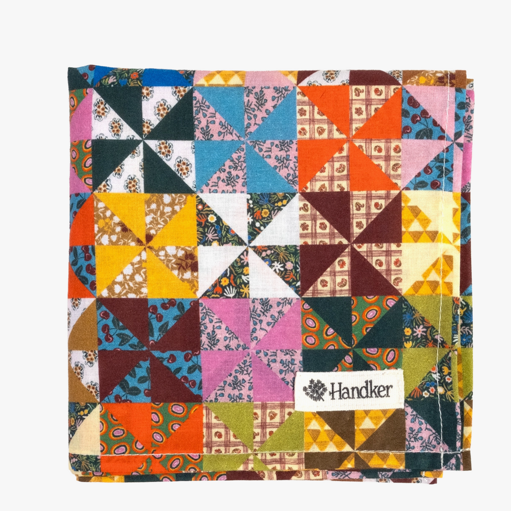 22" Calico Bandana 160