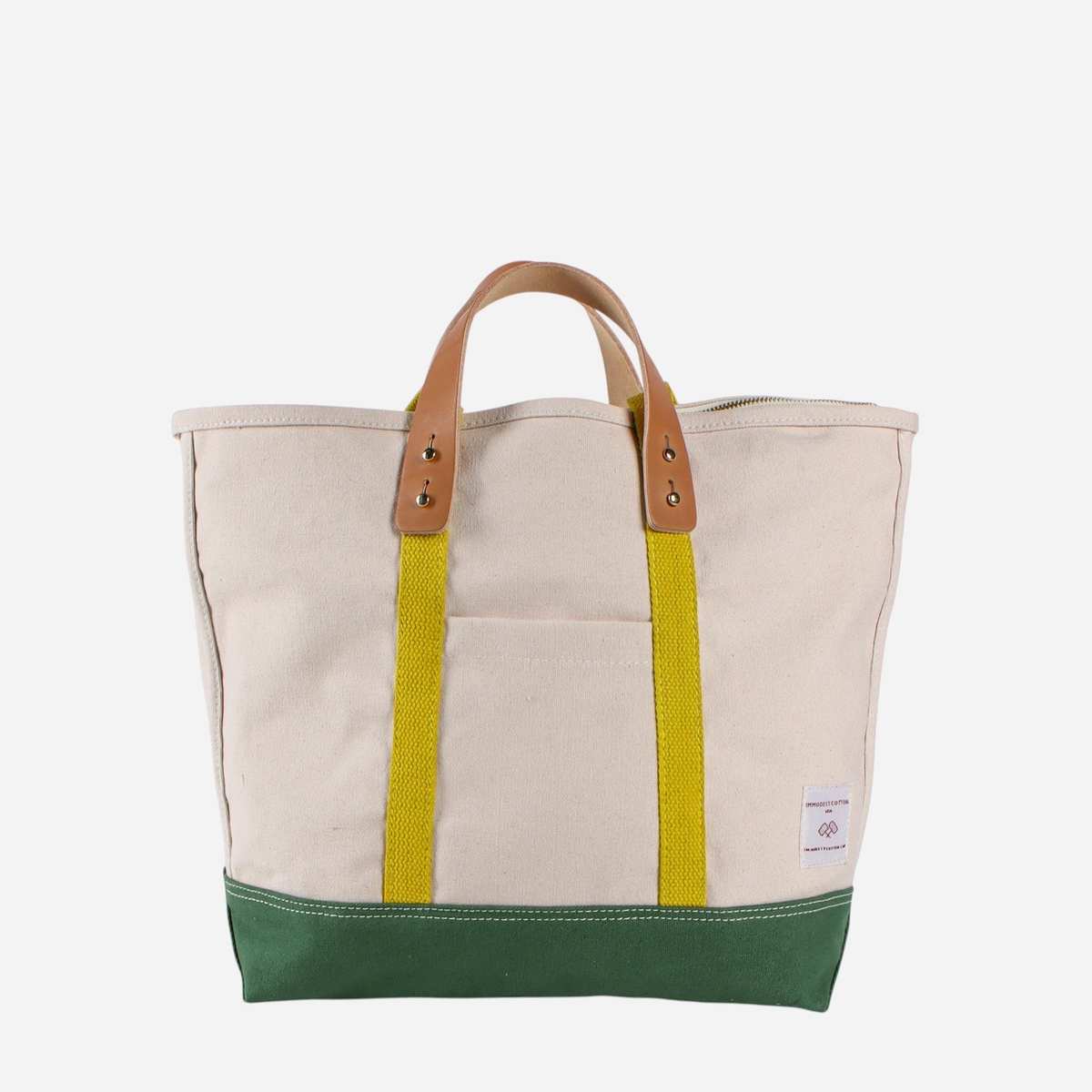 Small Zipper Tote - Earth