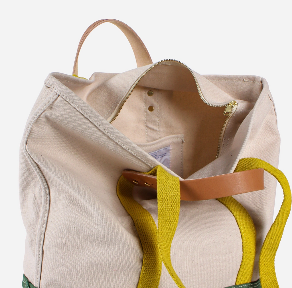 Small Zipper Tote - Earth