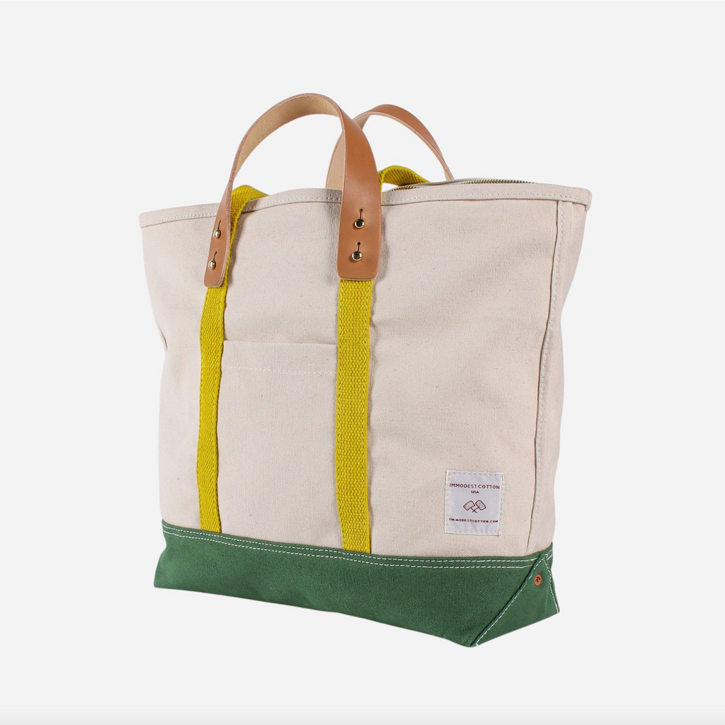 Small Zipper Tote - Earth