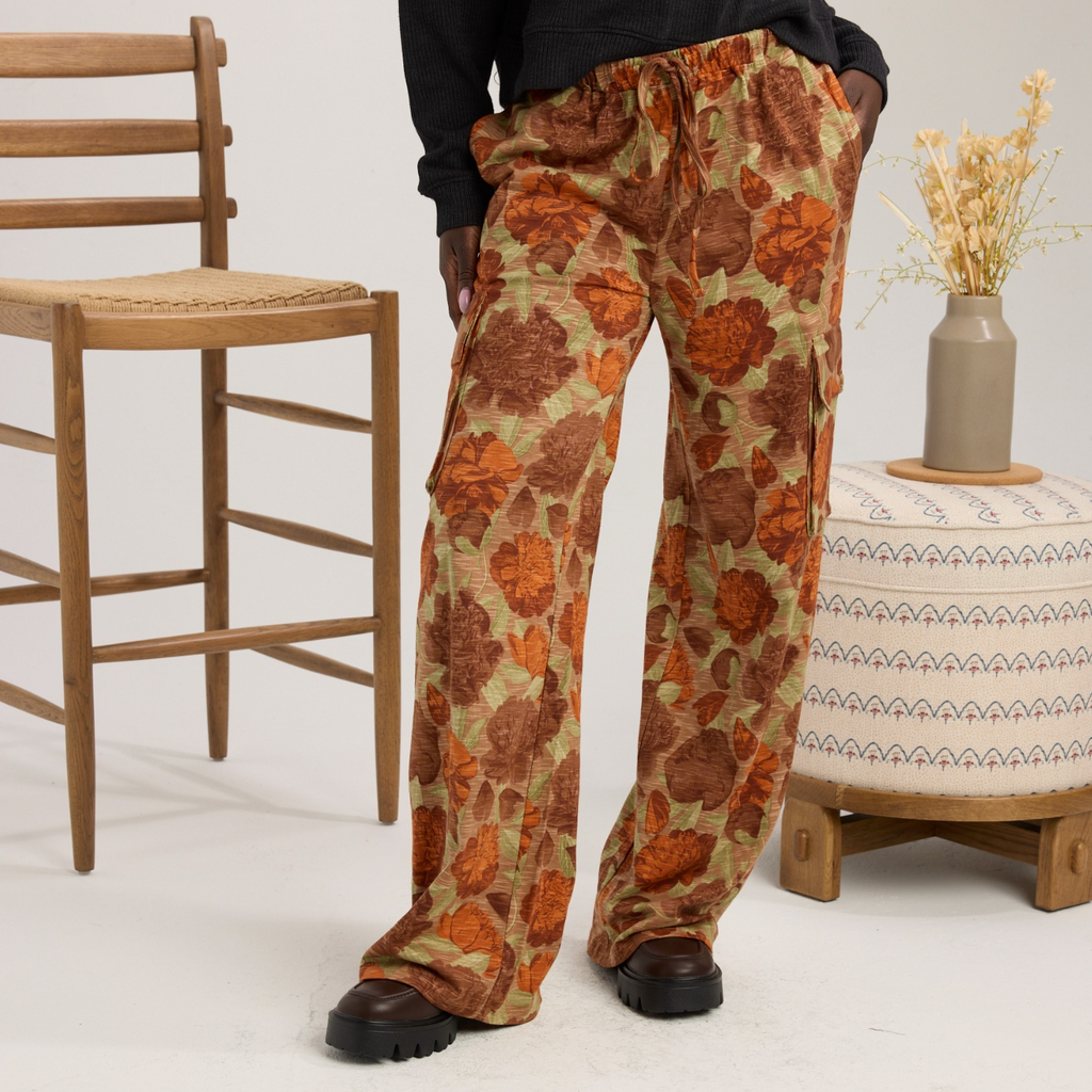 Camino Pant - Peonies
