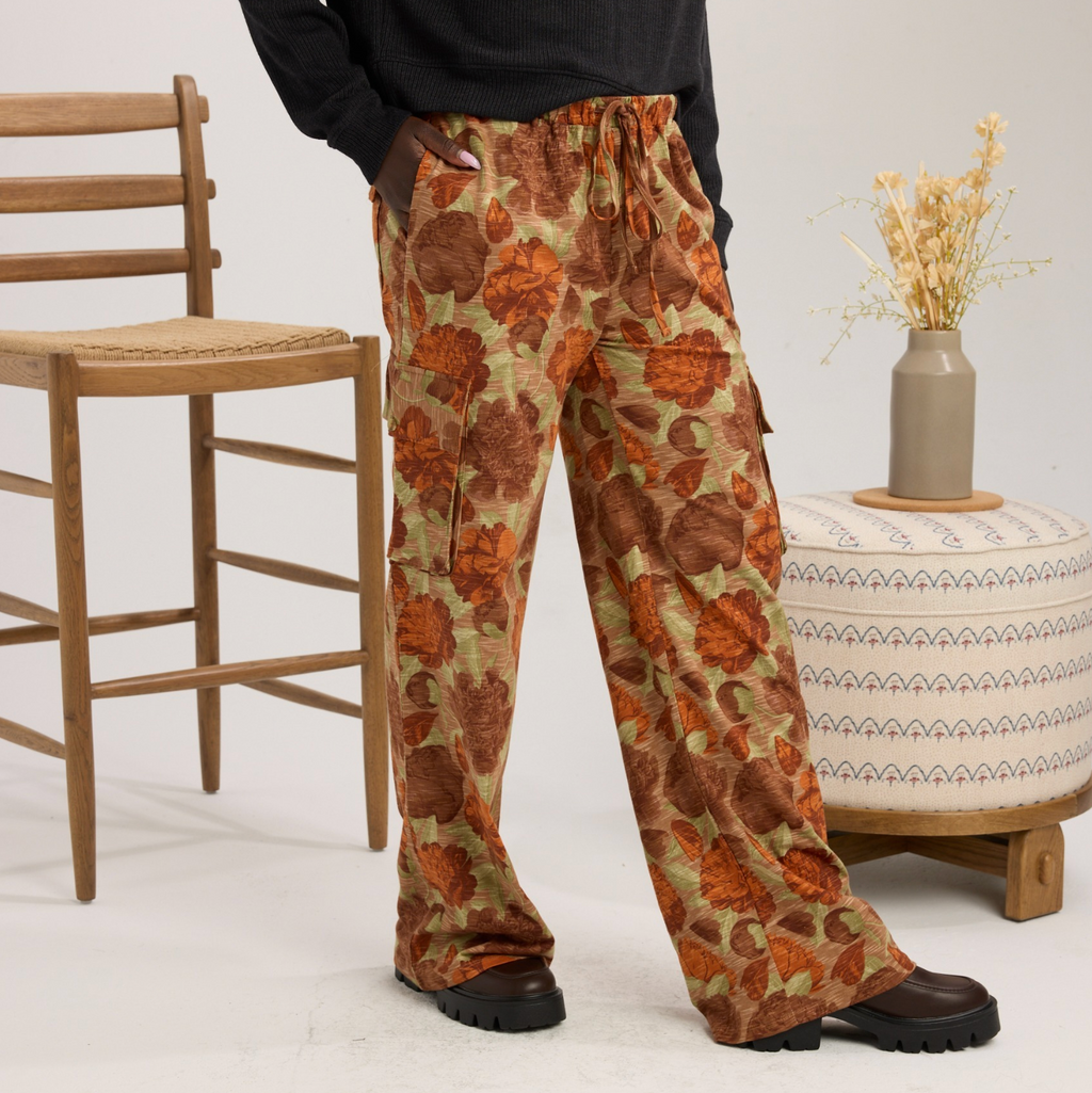 Camino Pant - Peonies