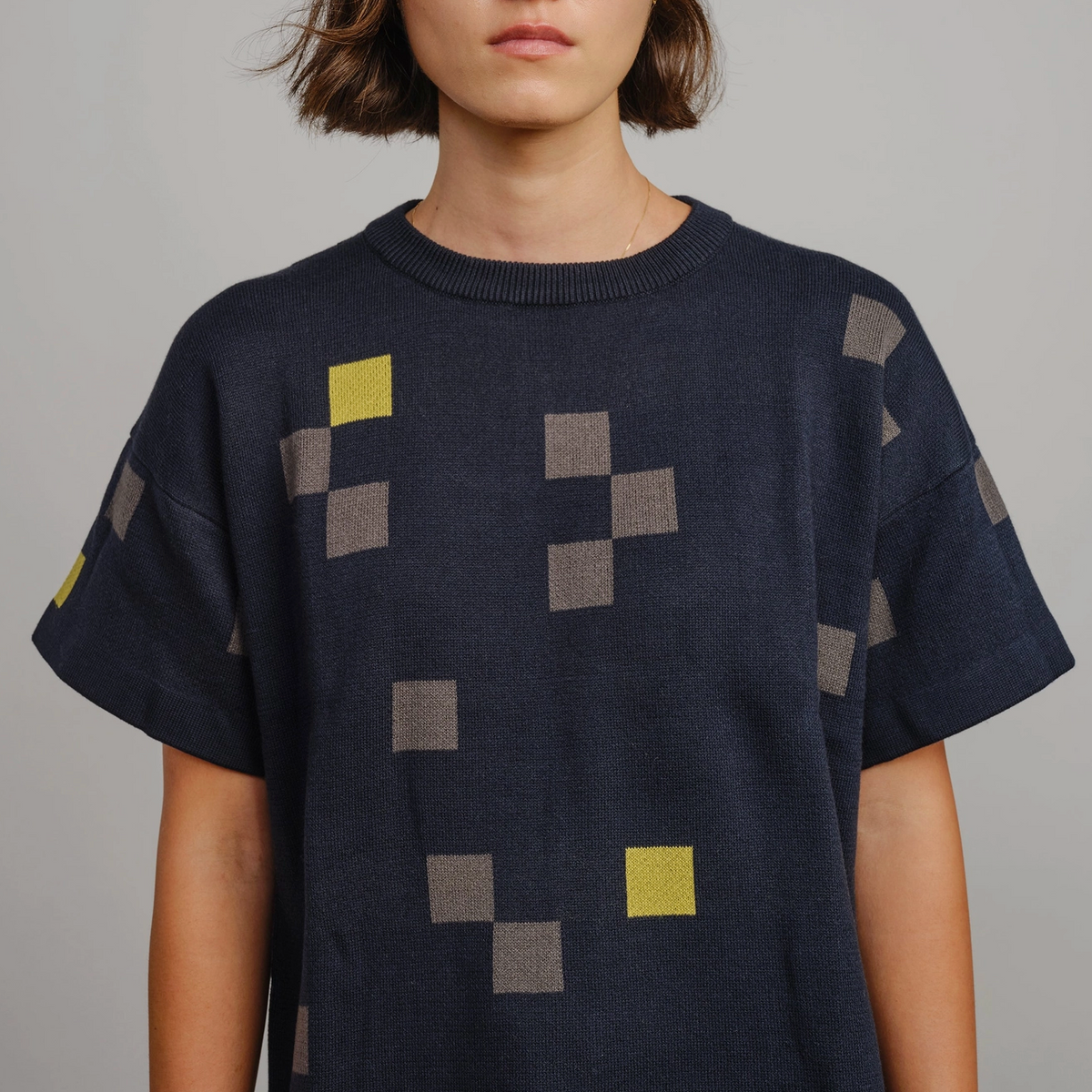 Albers Sweater Tee - Atlantic