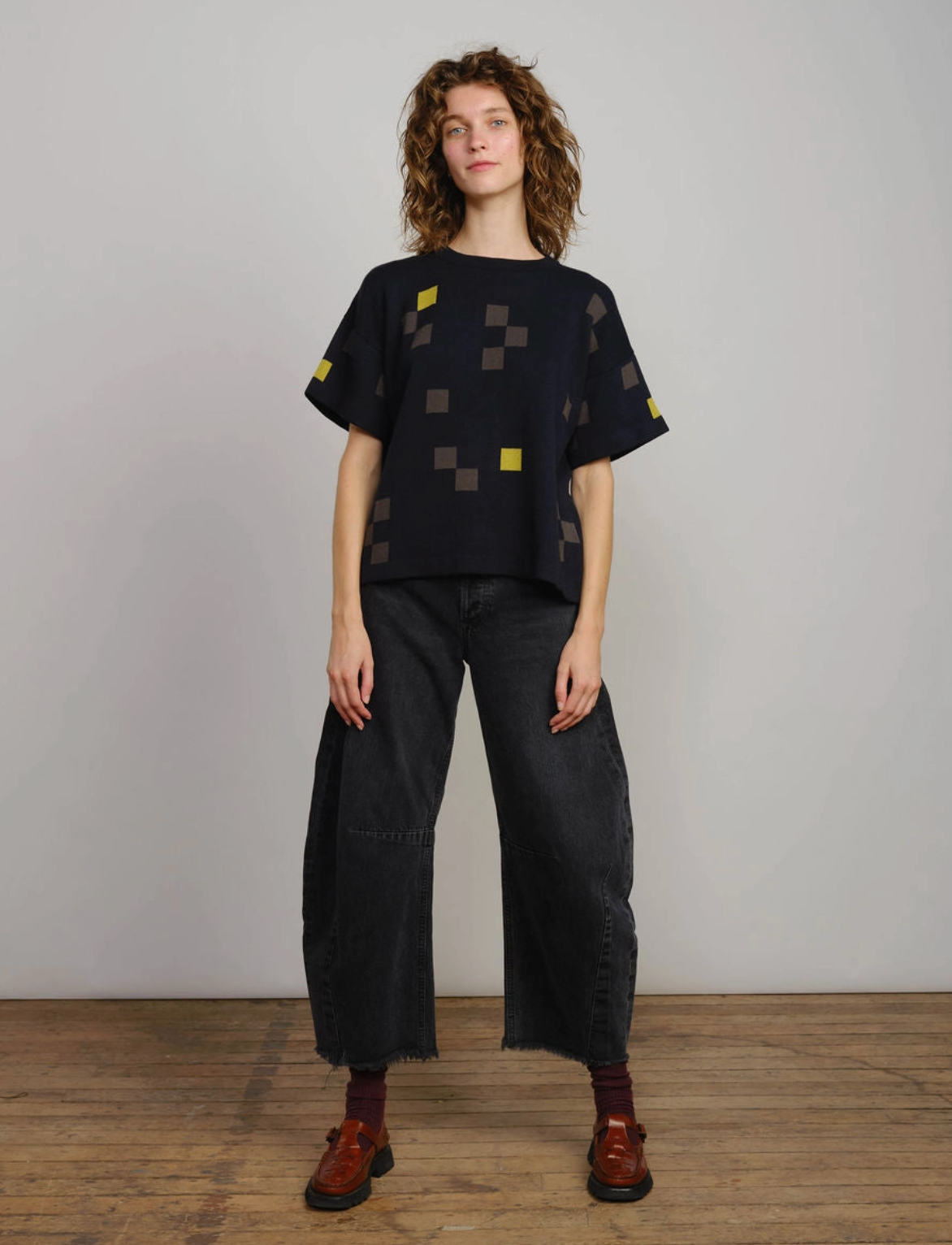 Albers Sweater Tee - Atlantic