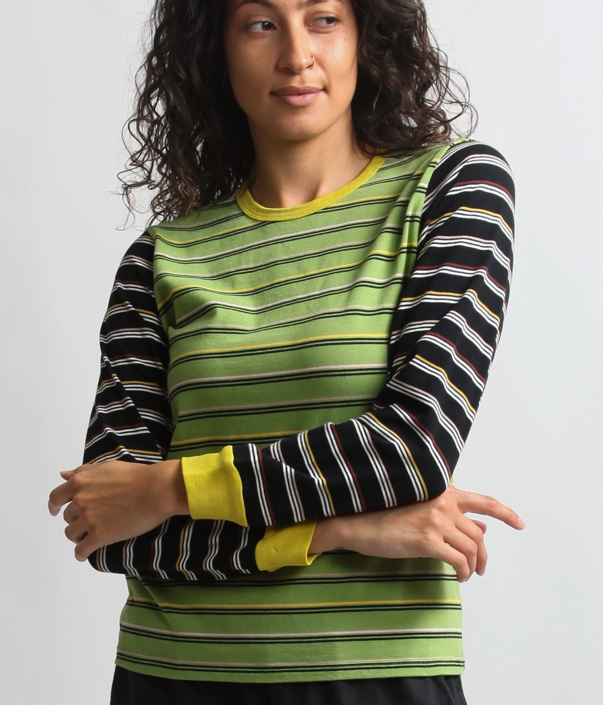 Odelay Tee - Stripe Duet