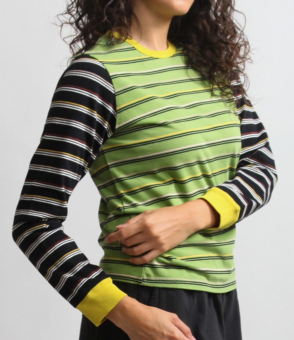 Odelay Tee - Stripe Duet
