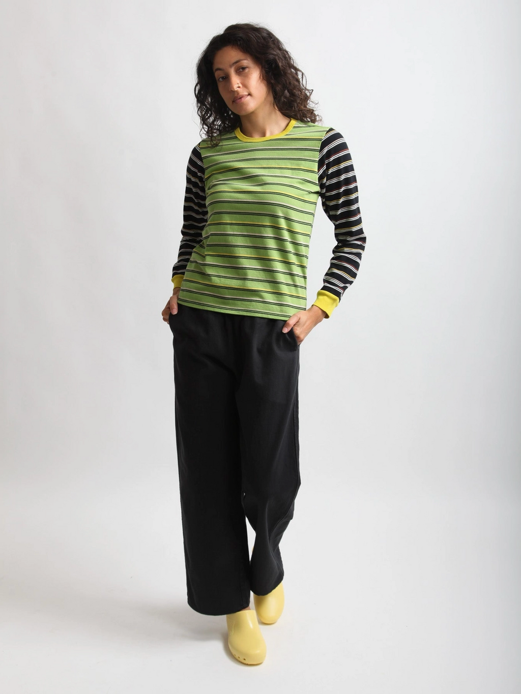 Odelay Tee - Stripe Duet