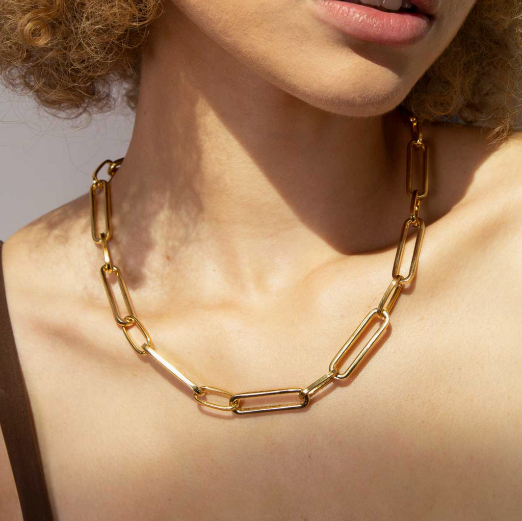 Paperclip Chain Necklace