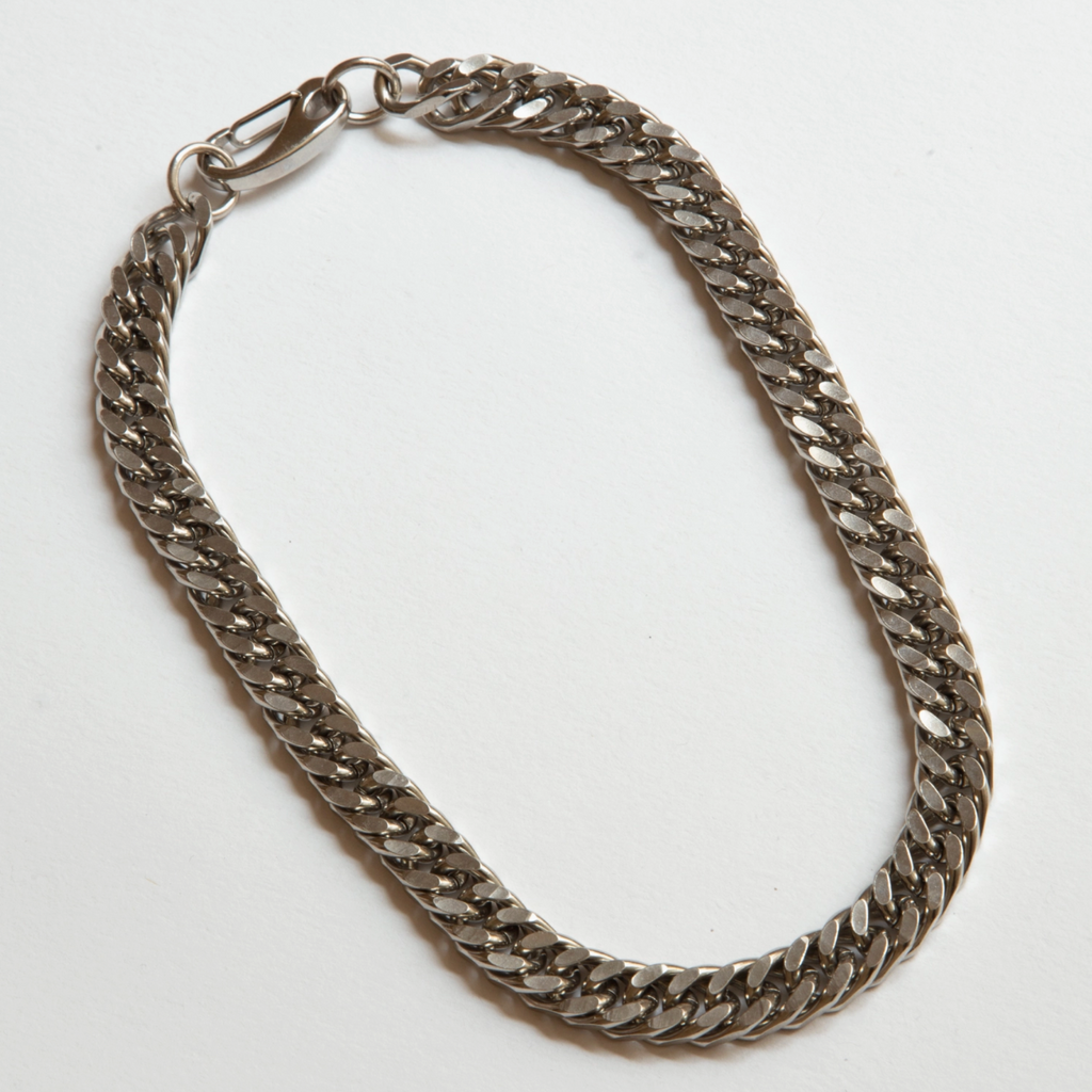 Silver Chunky Chain Necklace