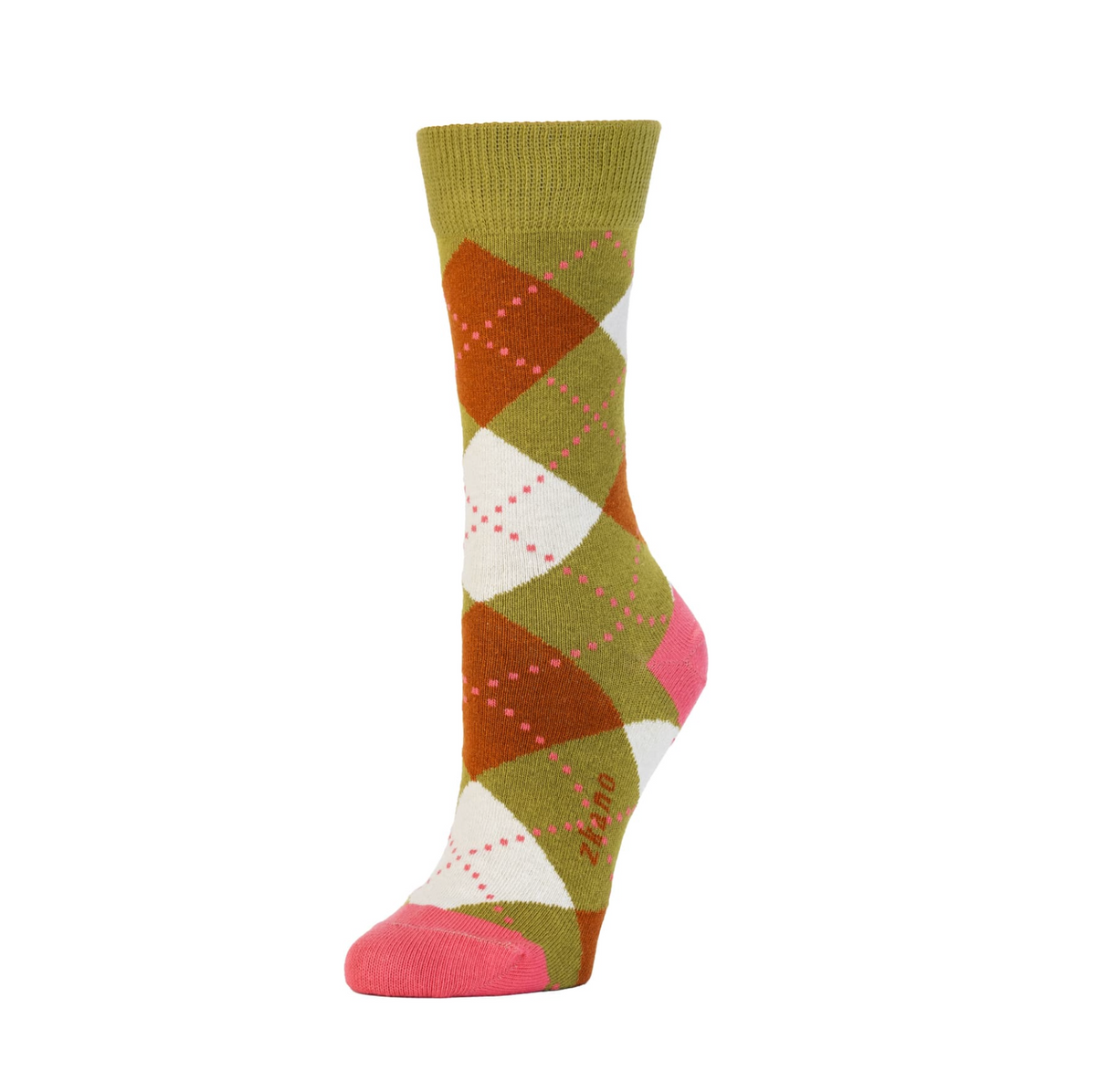 Classic Argyle Crew Socks