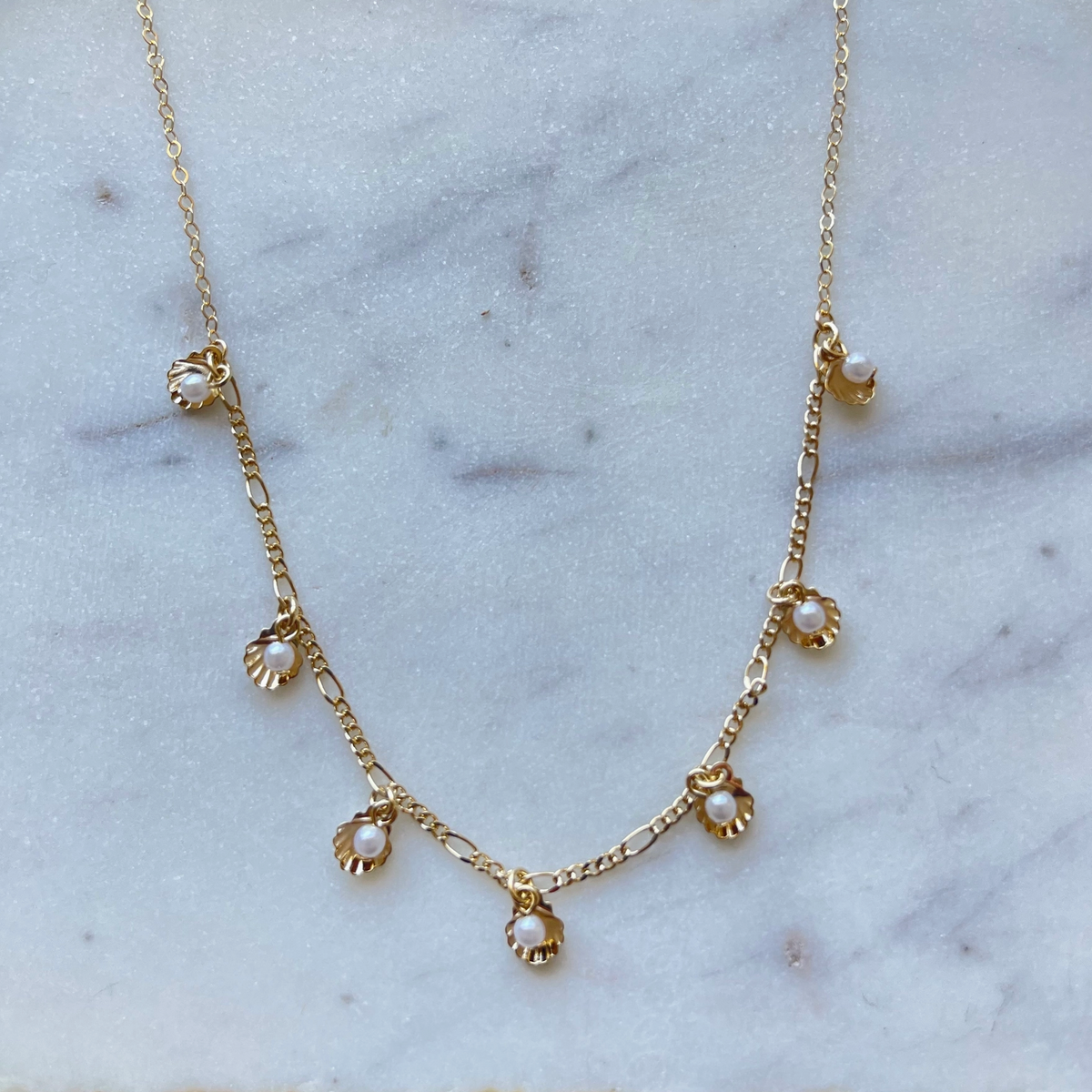 Seraphina Necklace with Pearls