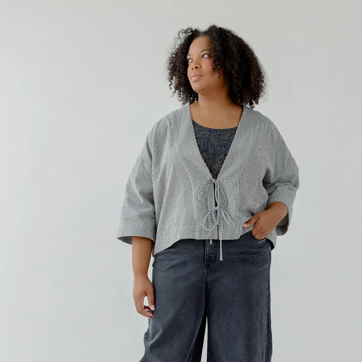 Narelle Tie Front Jacket